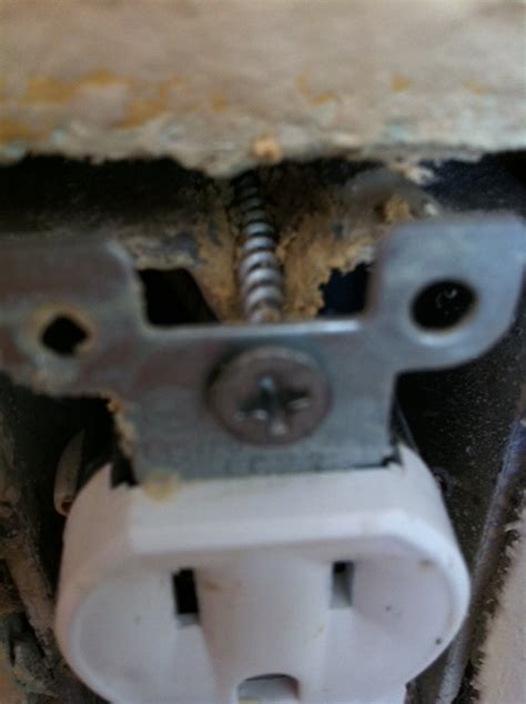 repair stripped plastic electrical box